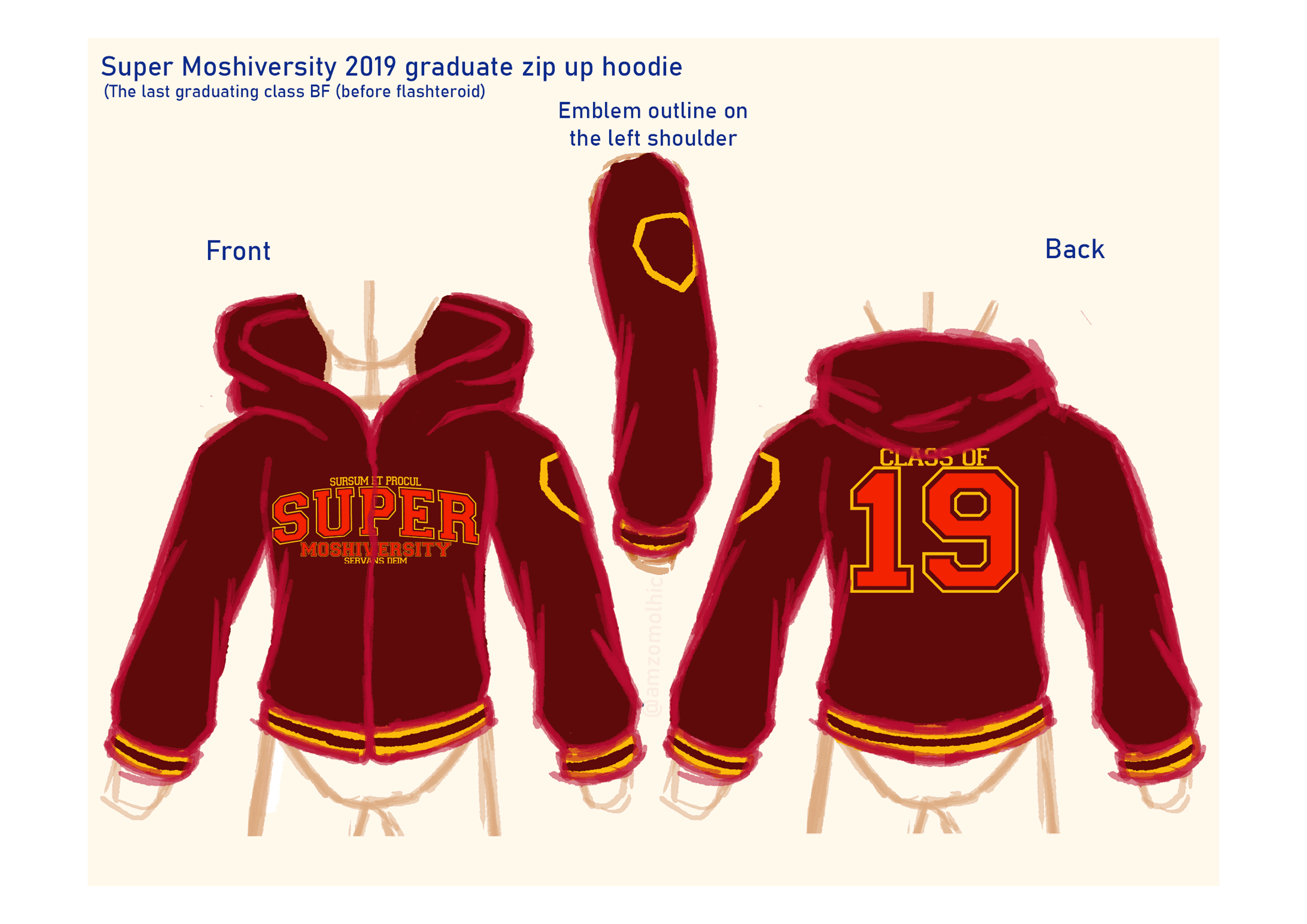 GRADUATE HOODIE