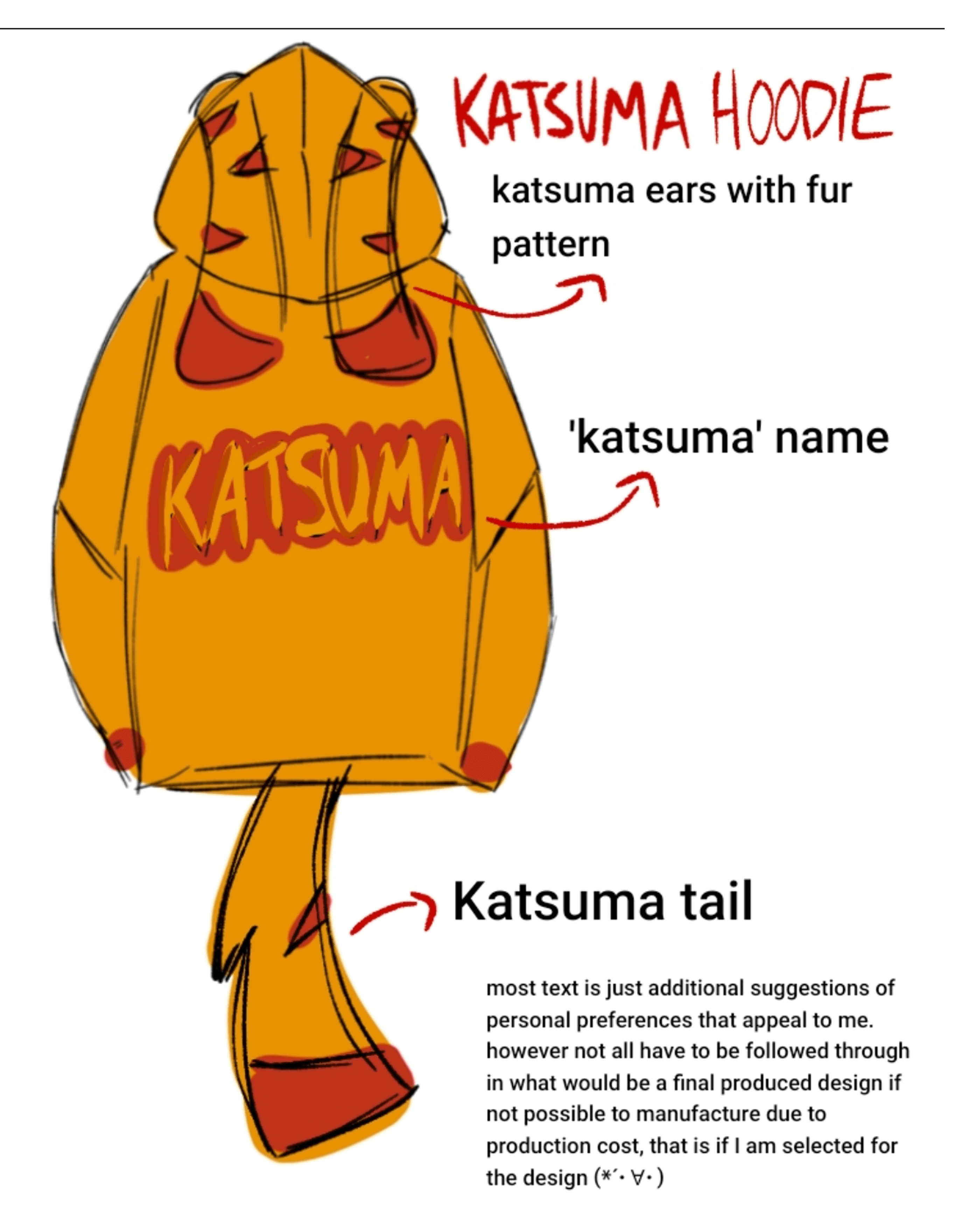 KATSUMA HOODIE BACK